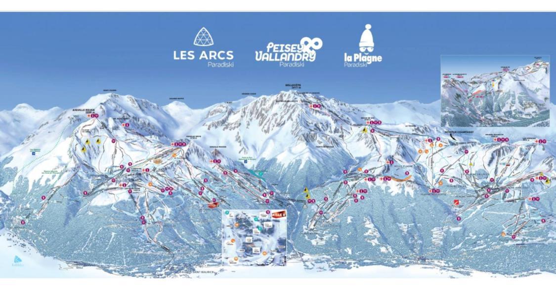 Bel Appartement Ski Aux Pieds Plagne Bellecote La Plagne Luaran gambar